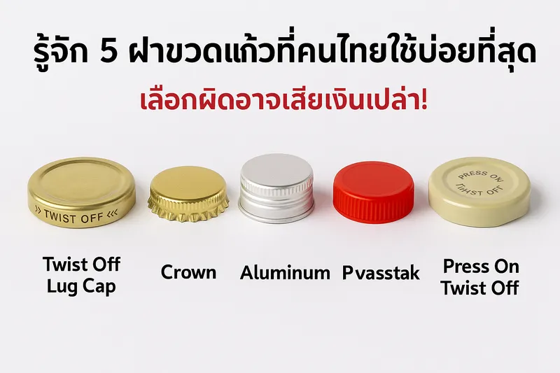 The most popular type of cap used in Thailand